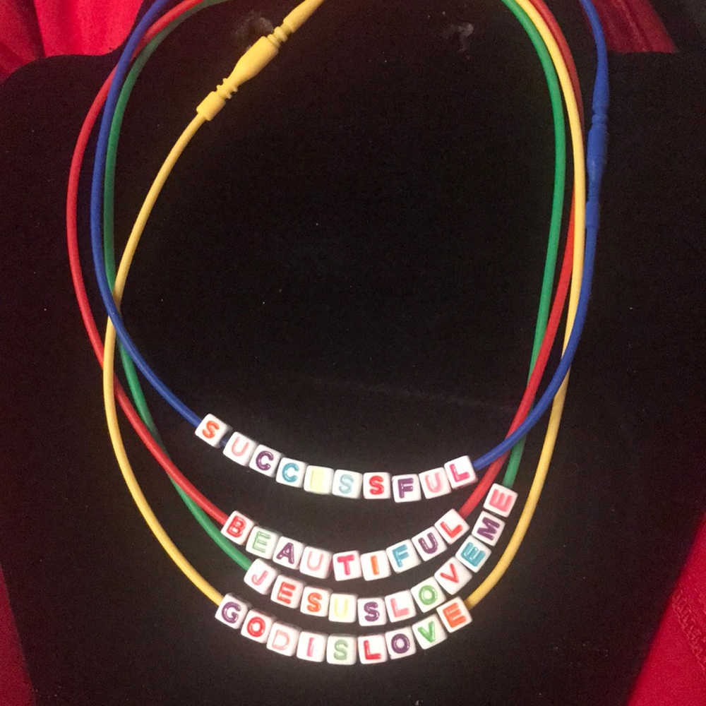 Individual sale necklace Motivated and Religious
